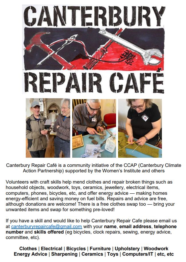 Repair Cafe May 2024