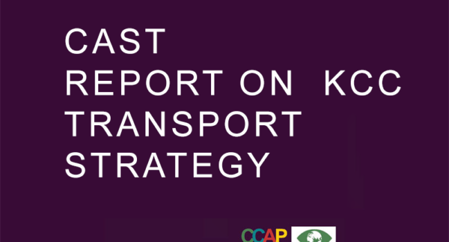 CAST response to the public consultation on the ‘emerging’ KCC Transport Strategy