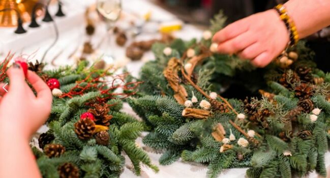 Sustainable Christmas Wreath Making Workshop