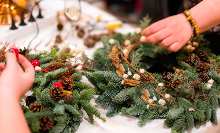 Sustainable Christmas Wreath Making Workshop
